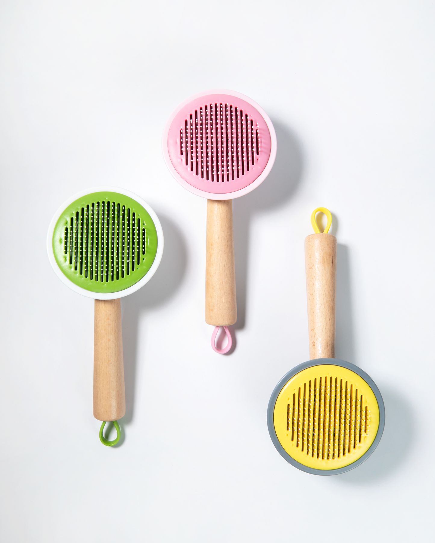 Wood Handle Pet Grooming Brush