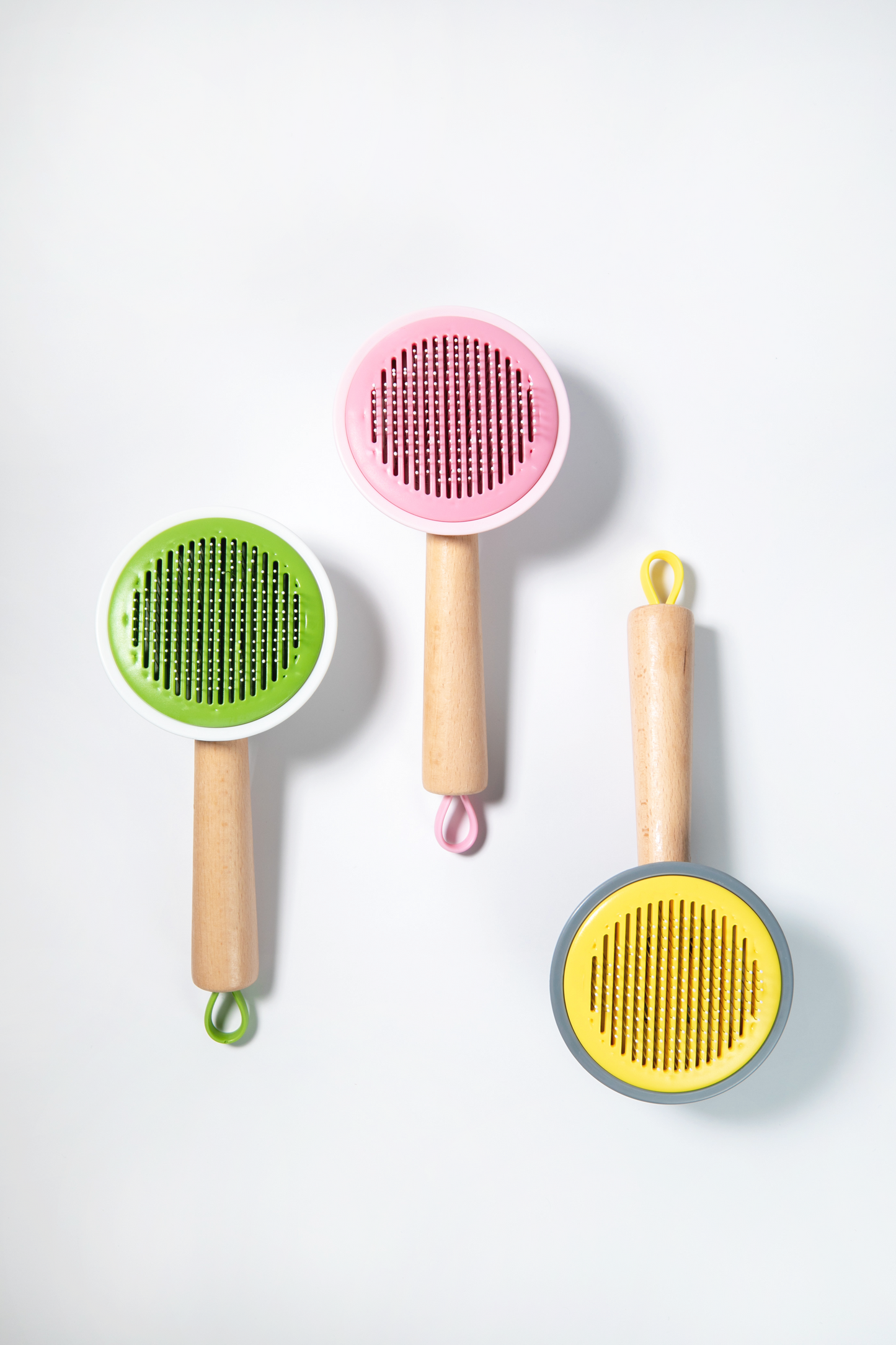 Wood Handle Pet Grooming Brush