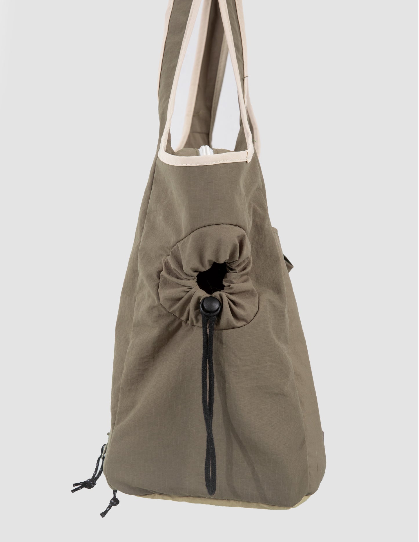 pet carrier bag close up detail