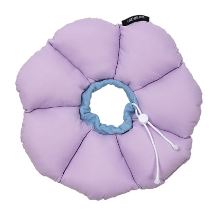 Soft Flower Adjustable Pet Recovery Collar – Waterproof Anti-Lick Cone for Cats & Small Dogs